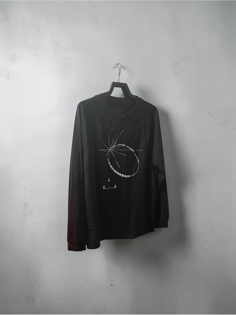 Jordan 23 Engineered Long Sleeve Graphic Tee - Black - Size L